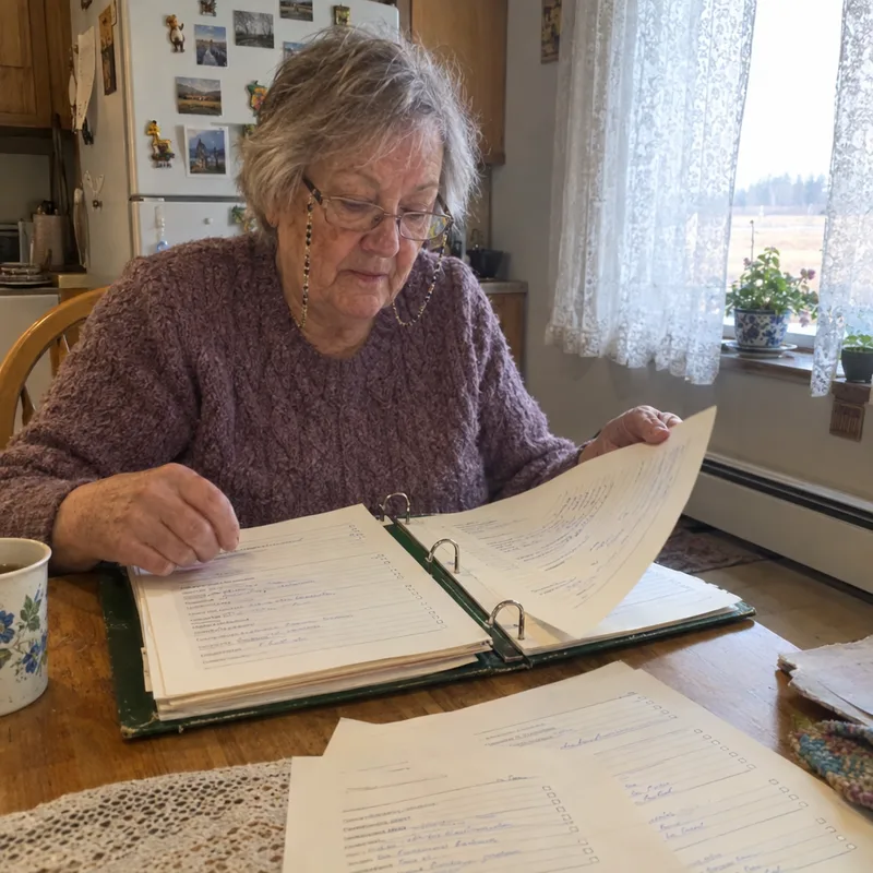 Joan from Saskatoon, SK with their Estate Kit